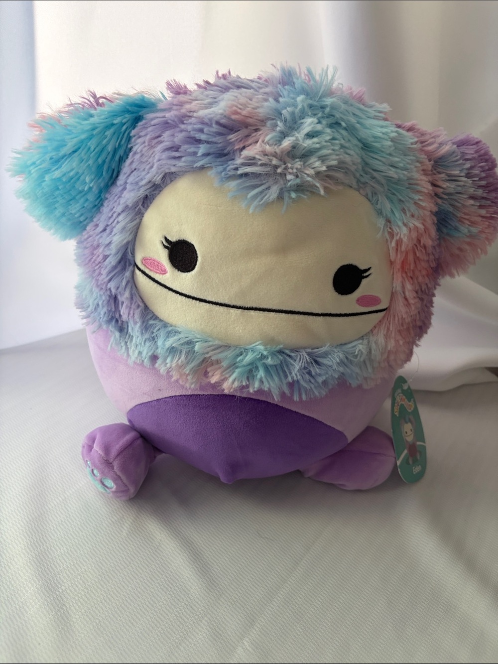 11” Squishmallows Eden - Blue Purple Pink